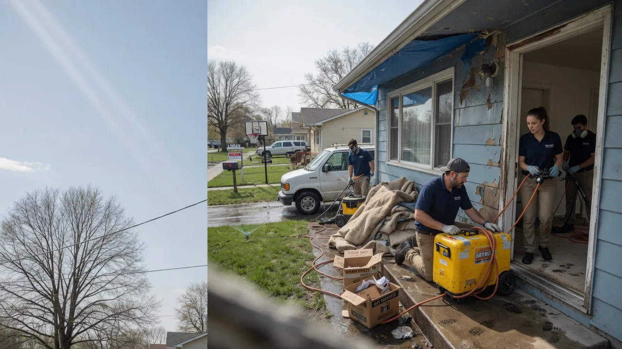Basement Flood Cleanup in Girdler, KY near me